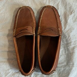 Brooks Brothers Brown Leather Driving Loafers 10 1/2 D